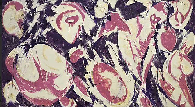 Gaea, 1966, Lee Krasner Gaea, 1966, Lee Krasner, New York, Museum of Modern Art (MoMA).