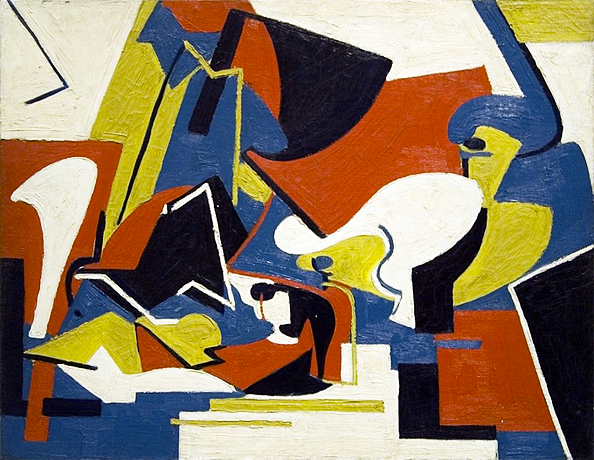 Untitled, 1942, Lee Krasner Untitled, 1942, Lee Krasner, Denver Art Museum.