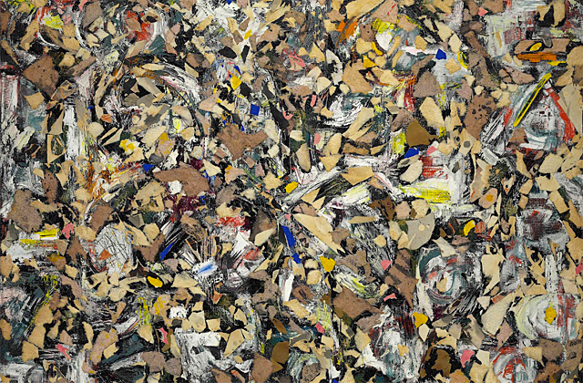 Shattered Light, 1954, Lee Krasner Shattered Light, 1954, Lee Krasner, Collection privée.