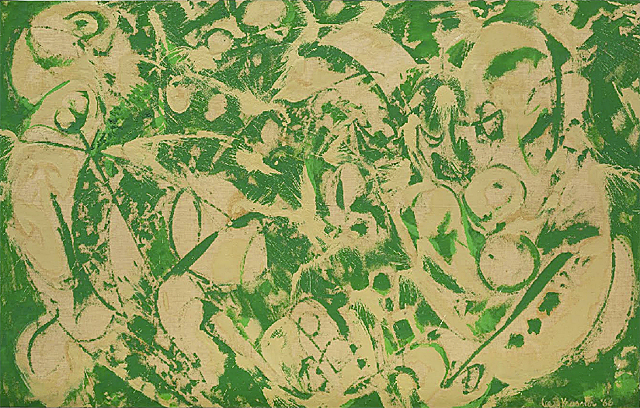 Siren, 1966, Lee Krasner Siren, 1966, Lee Krasner, New York, Pollock-Krasner Foundation.