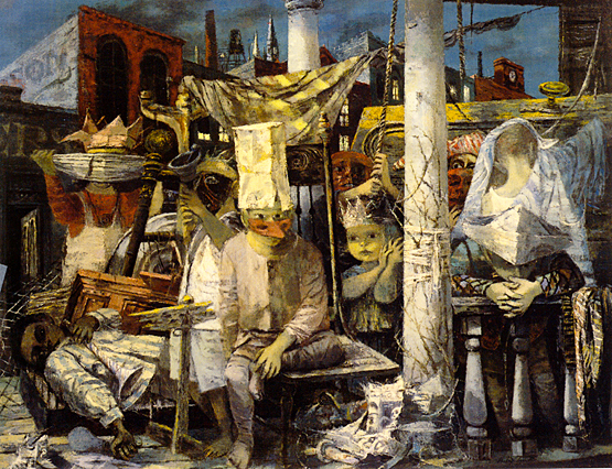 If This Be Not I, 1945, Philip Guston If This Be Not I, 1945, Philip Guston, Collection privée.