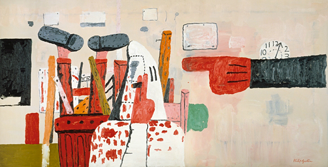Salle de Justice, 1970, Philip Guston Salle de Justice, 1970, Philip Guston, Collection privée.