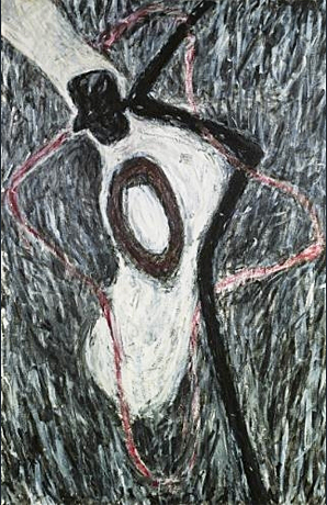 February, 1981, Susan Rothenberg February, 1981, Susan Rothenberg, Collection privée.