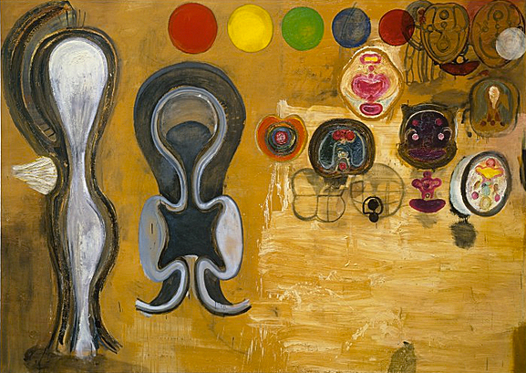 Dumb Compass, 1985, Terry Winters Dumb Compass, 1985, Terry Winters, Stanford University, The Anderson Collection.