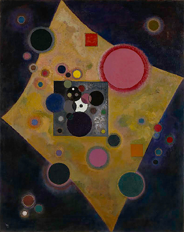 Acento en rosa, 1926, Wassily Kandinsky, París, Centro Pompidou