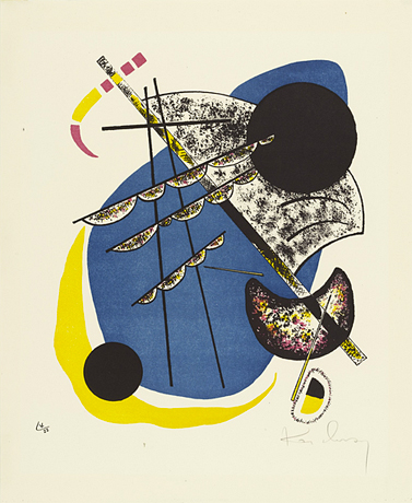 Pequeños mundos II, 1922, Wassily Kandinsky, París, Centre Pompidou.