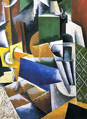 Nature morte, 1915-1916, Lioubov Popova, Gorki, Musée d’État.