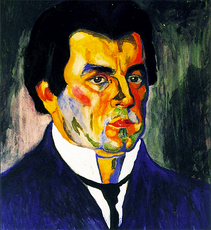 Autorretrato, 1911, Kasimir Malevitch, Galería Tretyakov.