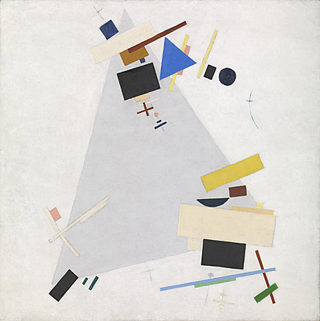 Suprematismo dinámico, 1915-1916, Kasimir Malevitch, Londres, Tate Modern.