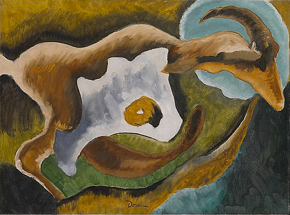 Goat, 1935, Arthur Dove, Nueva York Metropolitan Museum.