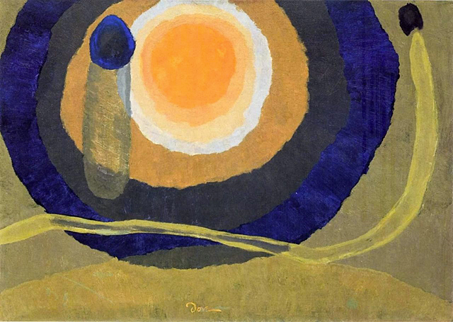 Alba I (Sunrise), 1937, Arthur G. Dove, Boston, Museum of fine Arts.