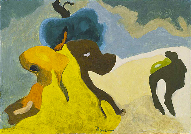 Tres formas II (Tree Forms II), 1935, Arthur G. Dove, Washington, The Philipps Collection.