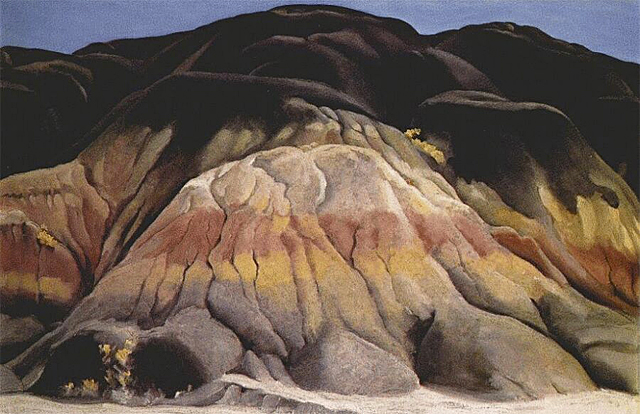 Georgia O'Keeffe, Grey Hills, 1942, San Francisco Museum of Art.