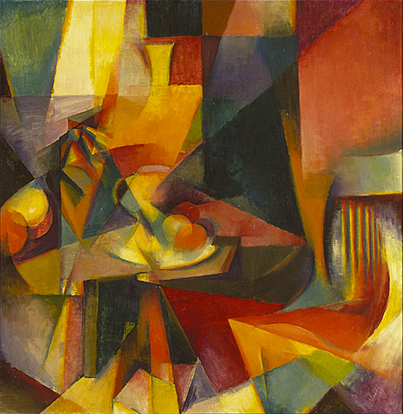 Synchromy N°. 3, 1917, Stanton McDonald-Wright, New York, Brooklyn Museum.