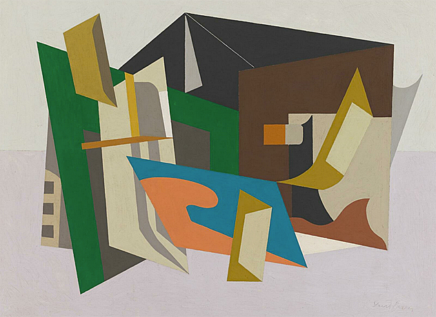 Stuart Davis, Egg Beater N° I, 1927, Nueva York, Whitney Museum of American Art.