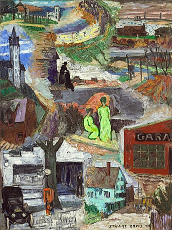 Stuart Davis, Múltiples vistas (Multiple Views), 1918, Washington, National Gallery of Art.