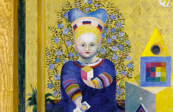 Portrait d'un enfant, 1921-1922, Johannes Itten, Berne, Kunstmuseum.