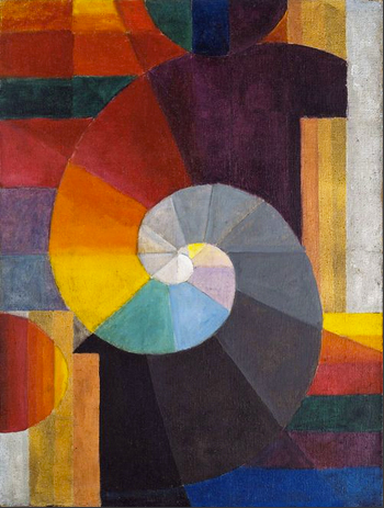 Encuentros, 1919, Johannes Itten, Kunsthaus Zürich.