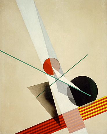 Composition A XXI, 1925, László Moholy-Nagy, Munich, Westfälisches Landesmuseum.