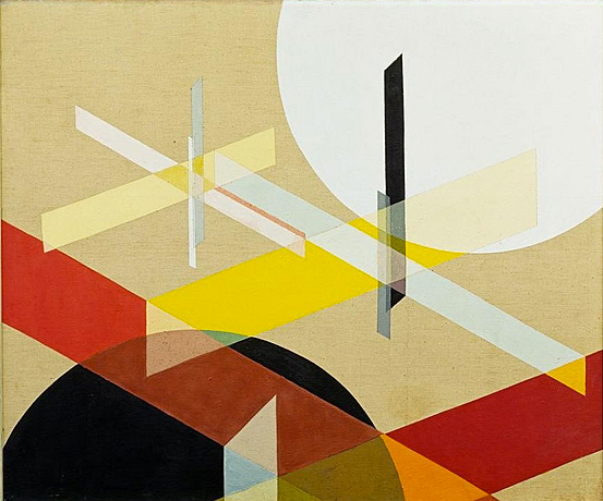 Composition Z VIII, 1924, László Moholy-Nagy, Berlin, Staatliche Museen.