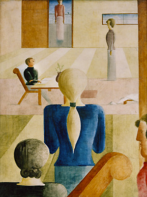 Oskar Schlemmer, École de femmes, 1930, Kulturhistorisches Museum Rostock.