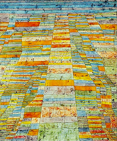 Paul Klee. Camino principal y caminos secundarios, 1929, Colonia, Museum Ludwig.