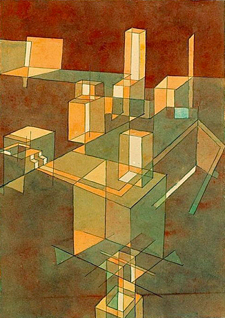 Paul Klee. Ciudad italiana, 1928, Suiza, Colección privada.