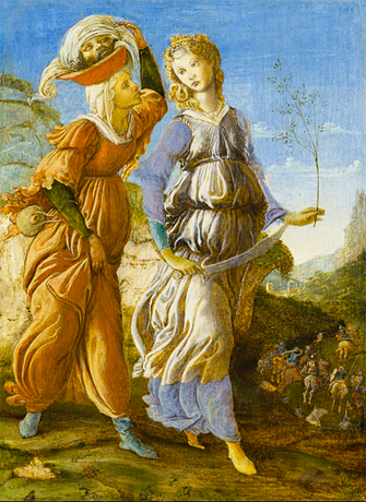 Le retour de Judith à Béthulie, 1469-1470, Sandro Botticelli et Filippino Lippi, Cincinnati Art Museum.