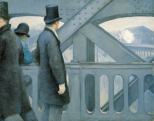 Le Pont de l’Europe, 1876, Gustave Caillebotte, Fort Worth, Texas, Kimbell Art Museum
