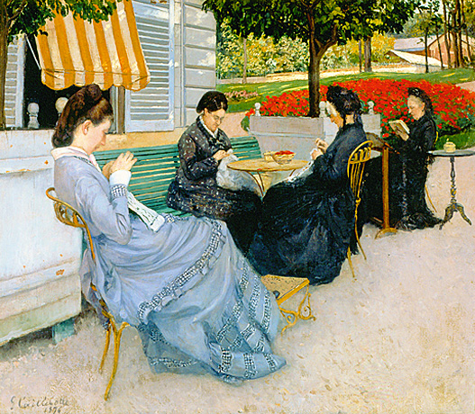 Portraits à la campagne, 1876, Gustave Caillebotte