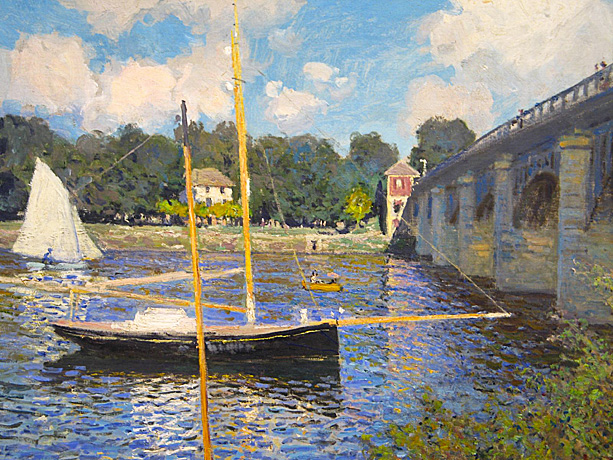 El puente de Argenteuil, 1874, Claude Monet
