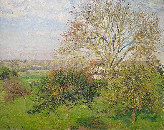 Mañana de otoño en Éragny, 1897, Camille Pissarro