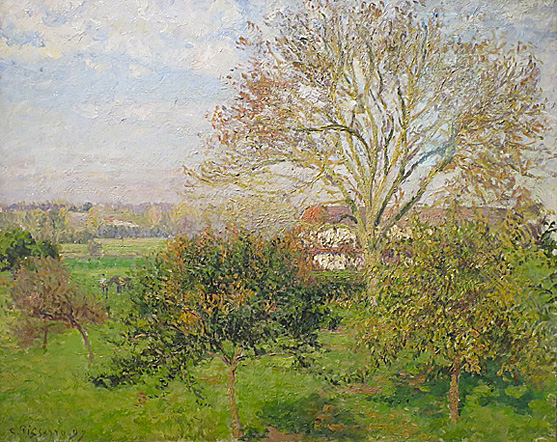 Matin d’automne à Éragny, 1897, Camille Pissarro