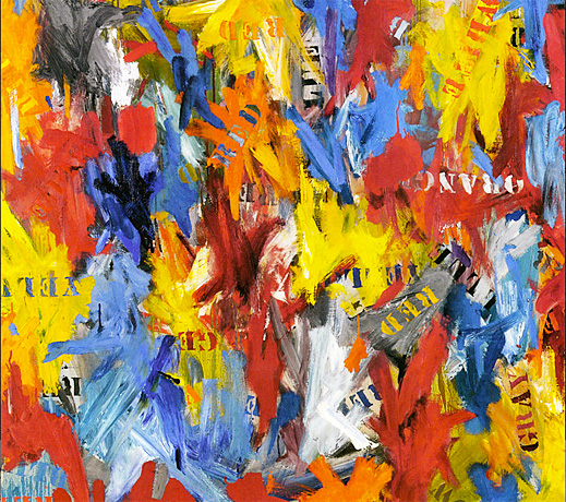 Faux départ, 1959, Jasper Johns, Collection privée Faux départ, 1959, Jasper Johns, Collection privée