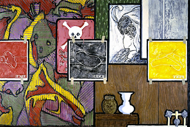 Sans titre, 1984, Jasper Johns Sans titre, 1984, Jasper Johns
