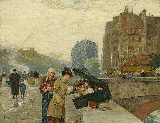 Quai Saint-Michel, 1888, Childe Hassam