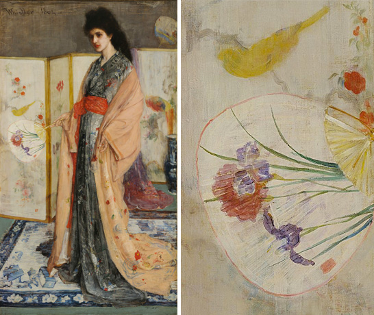 Rosa y plata: La princesa del país de la porcelana, 1863-1865, James McNeill Whistler