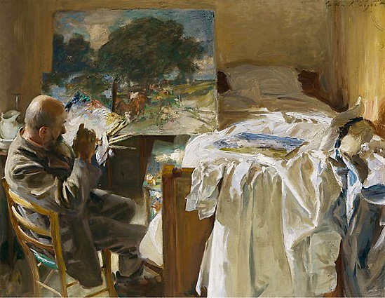 El artista en su estudio, 1904, John Singer Sargent