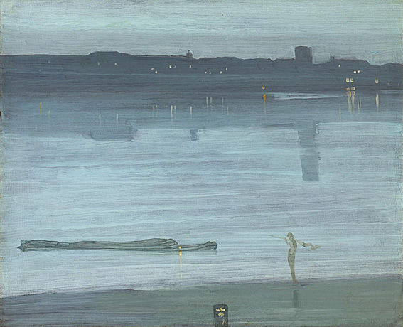 Nocturno en azul y plata, 1871, James McNeill Whistler