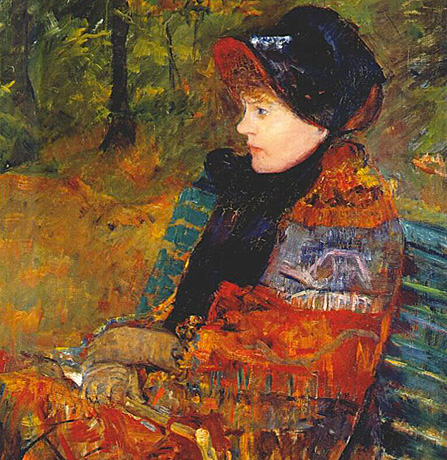 Automne, portrait de Lydia Cassatt, 1880, Mary Cassatt, Paris, Musée des Beaux-Arts