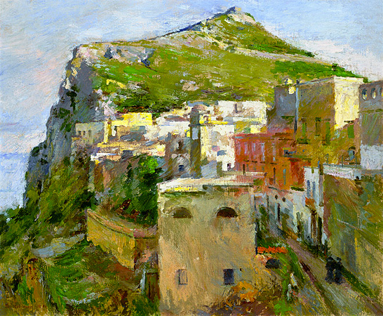 Capri, 1890, Theodore Robinson