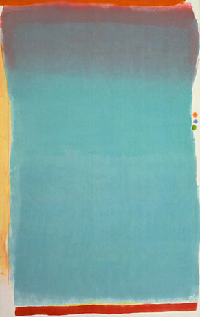 Tin Lizzie Green, 1964, Jules Olitski Tin Lizzie Green, 1964, Jules Olitski