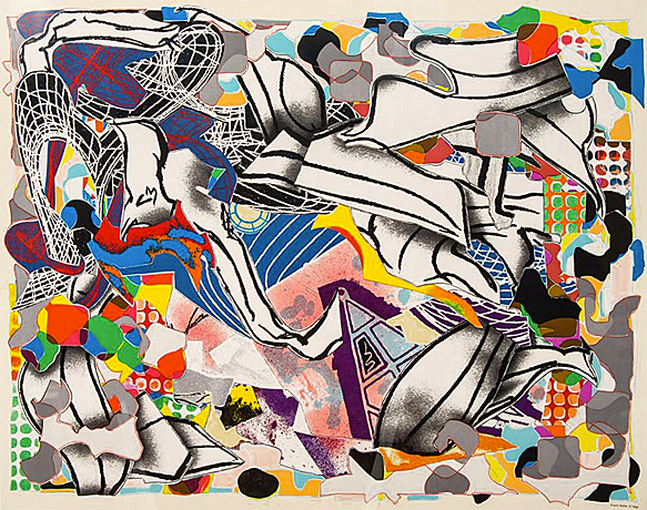 Ambergris, série Moby Dick, 1993, Frank Stella Ambergris, série Moby Dick, 1993, Frank Stella