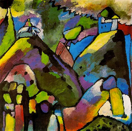 Improvisación 9, 1910, Vassily Kandinsky