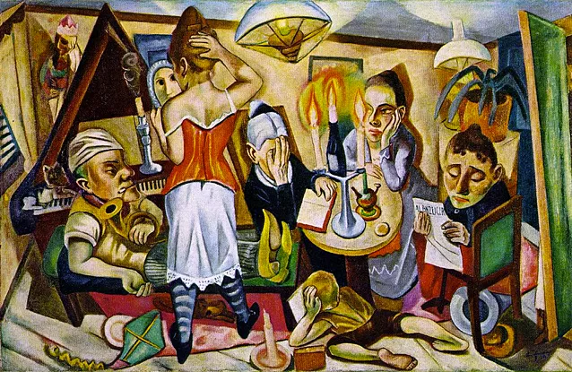 Portrait de famille, 1920, Max Beckmann