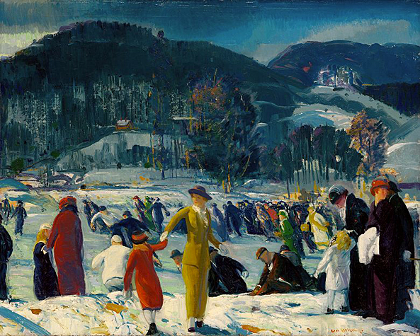 Love of Winter, 1914, George Bellows