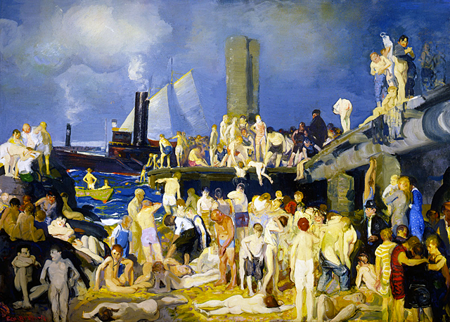 Riverfront, No. 1, 1914, George Bellows