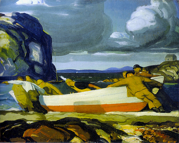 The Big Dory, 1913, George Bellows