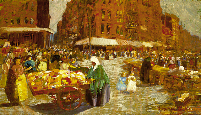 Houston Street, 1904, George Luks