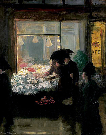 La veille de Pâques, 1907, John Sloan